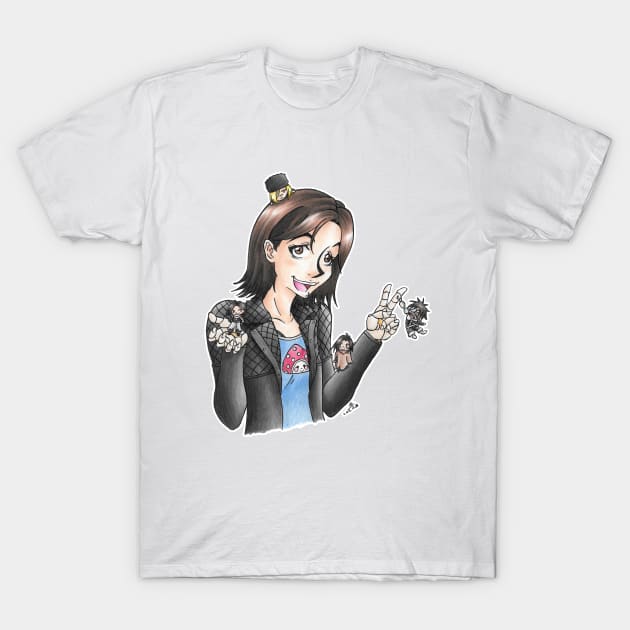 Alita Gang T-Shirt by KranberriJam